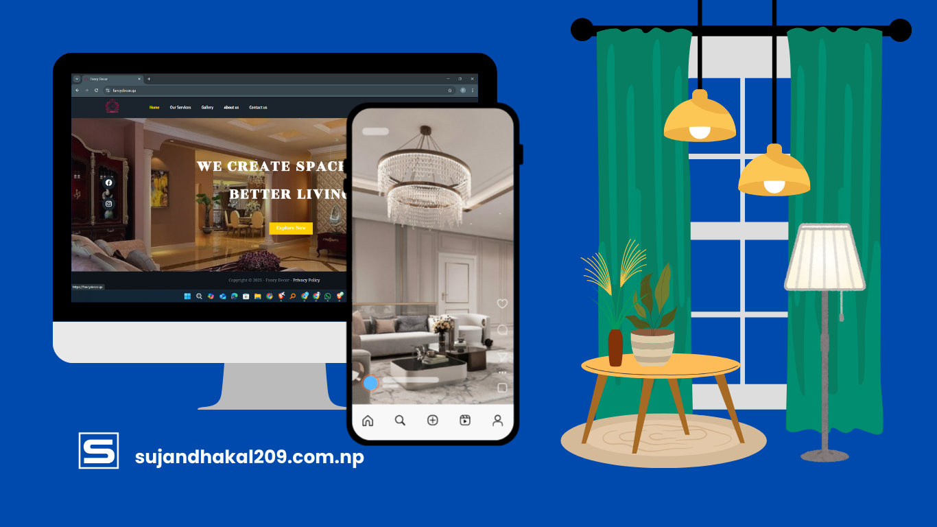 Project Portfolio fancy decor
